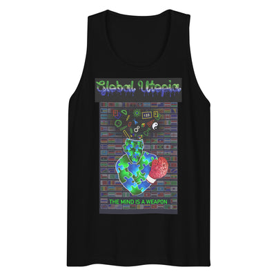 GLOBAL UTOPIAS: "MOLDED AMBITION"  premium tank top