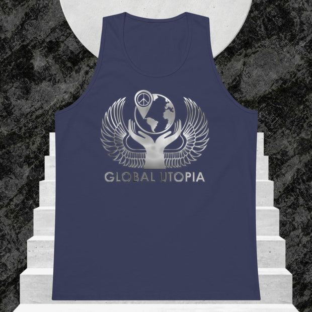 GLOBAL UTOPIA SILVER: Premium tank top