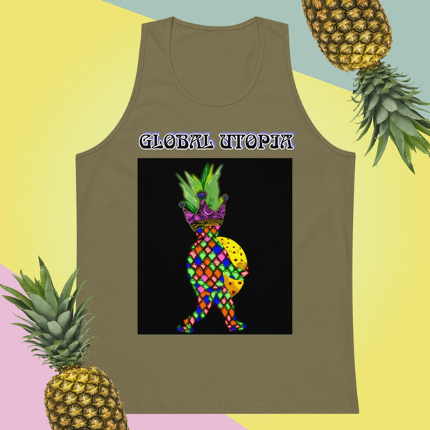 THE PINEAPPLE OF MY EYE: Premium tank top