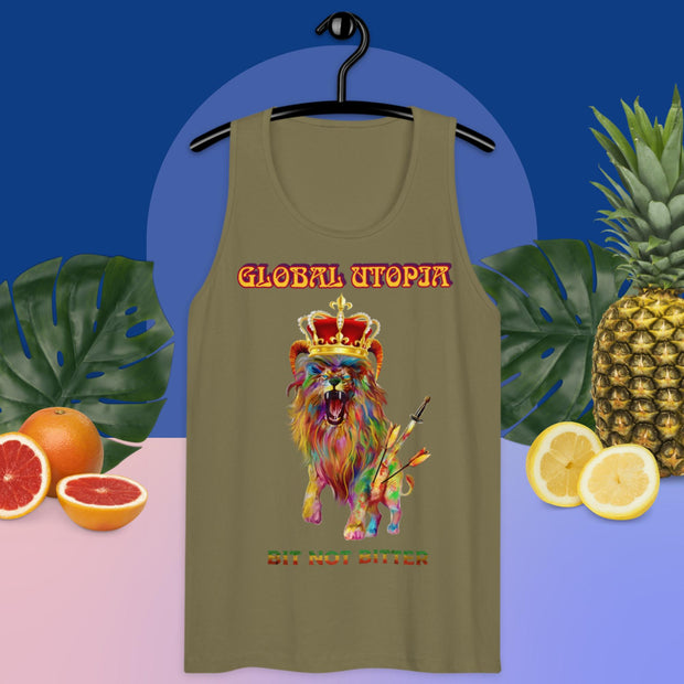BIT NOT BITTER: Premium tank top
