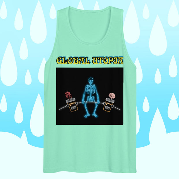 DEADLIFT RIFT: Premium tank top