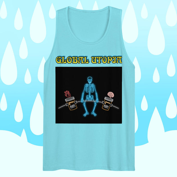 DEADLIFT RIFT: Premium tank top