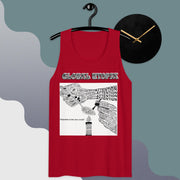 CYBER CRACK: Premium tank top