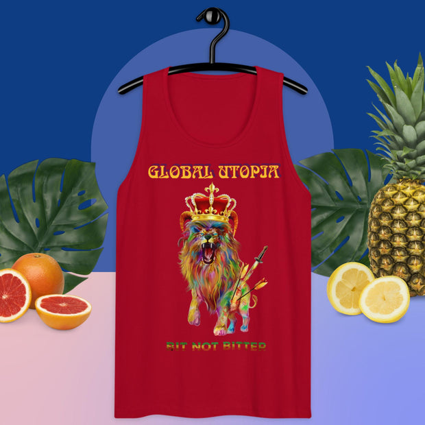 BIT NOT BITTER: Premium tank top