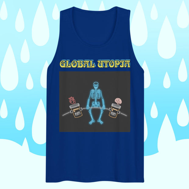 DEADLIFT RIFT: Premium tank top