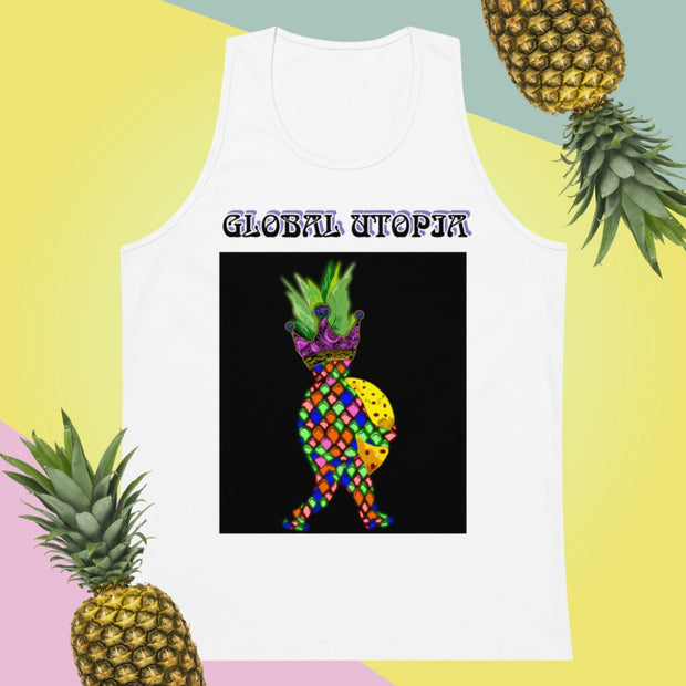 THE PINEAPPLE OF MY EYE: Premium tank top