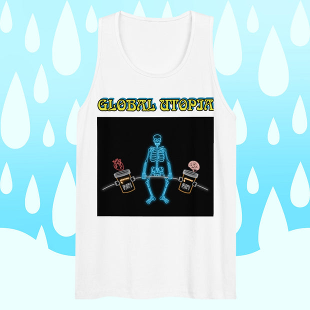 DEADLIFT RIFT: Premium tank top