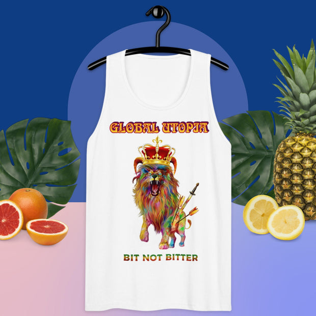 BIT NOT BITTER: Premium tank top