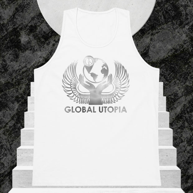 GLOBAL UTOPIA SILVER: Premium tank top