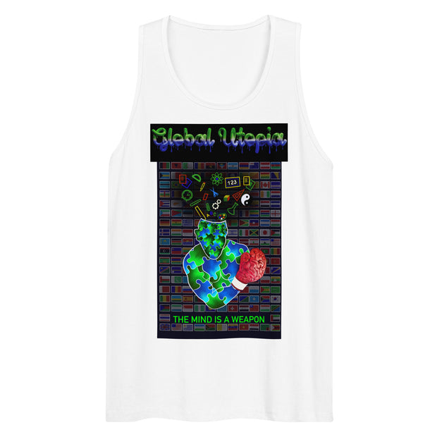 GLOBAL UTOPIAS: "MOLDED AMBITION"  premium tank top