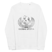 GLOBAL UTOPIA: Premium organic raglan sweatshirt