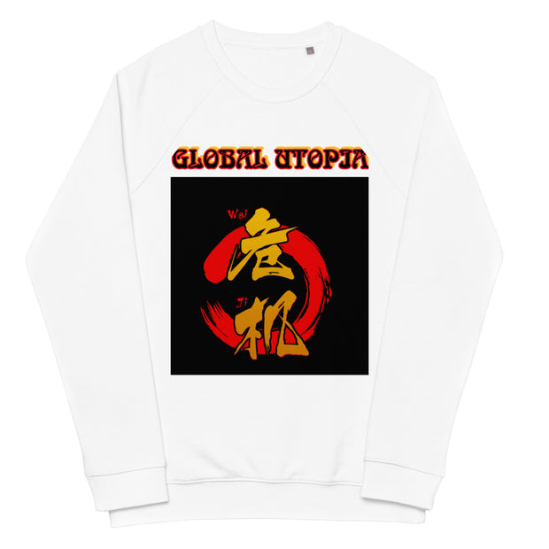SUN LAW: Premium organic raglan sweatshirt