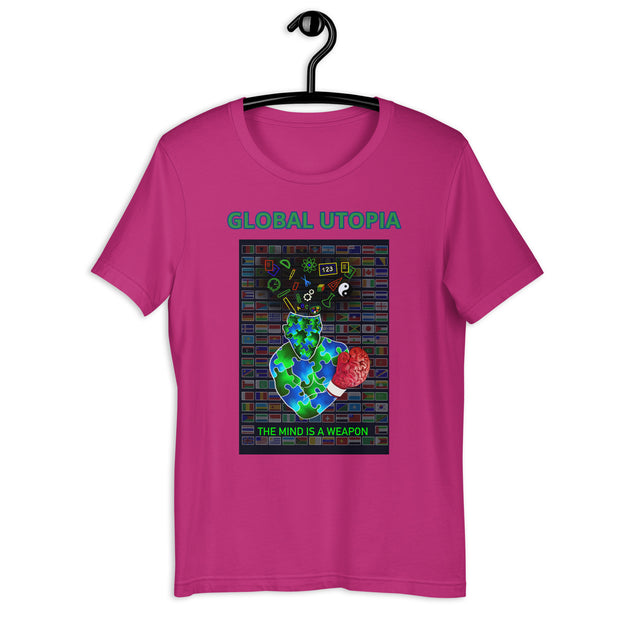 GLOBAL UTOPIA: MOLDED AMBITION  t-shirt