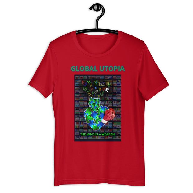 GLOBAL UTOPIA: MOLDED AMBITION  t-shirt
