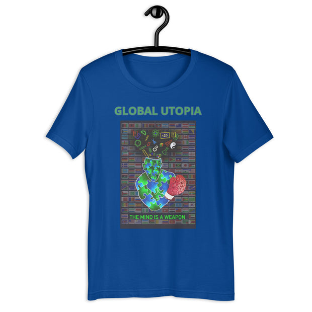 GLOBAL UTOPIA: MOLDED AMBITION  t-shirt